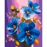 Картина по номерам Синие фиалки, Art Craft, 40х50 см