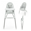 Стульчик для кормления Dinnly, Kinderkraft (Grey)