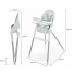 Стульчик для кормления Dinnly, Kinderkraft (Grey)