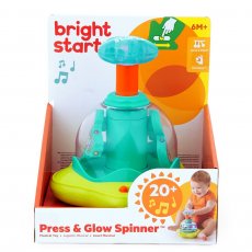 Юла музыкальная Press & Glow Spinner, Bright Starts