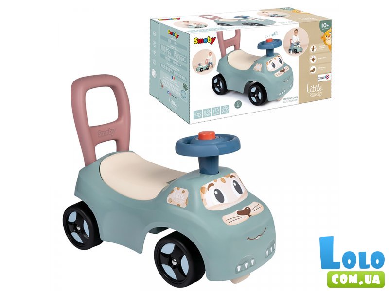 Автомобиль для прогулок - толокар Котик, Smoby