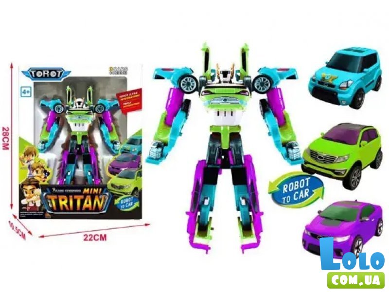 Робот-трансформер Тобот Тритан