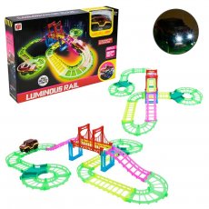 Трек с машиной Luminous Rail