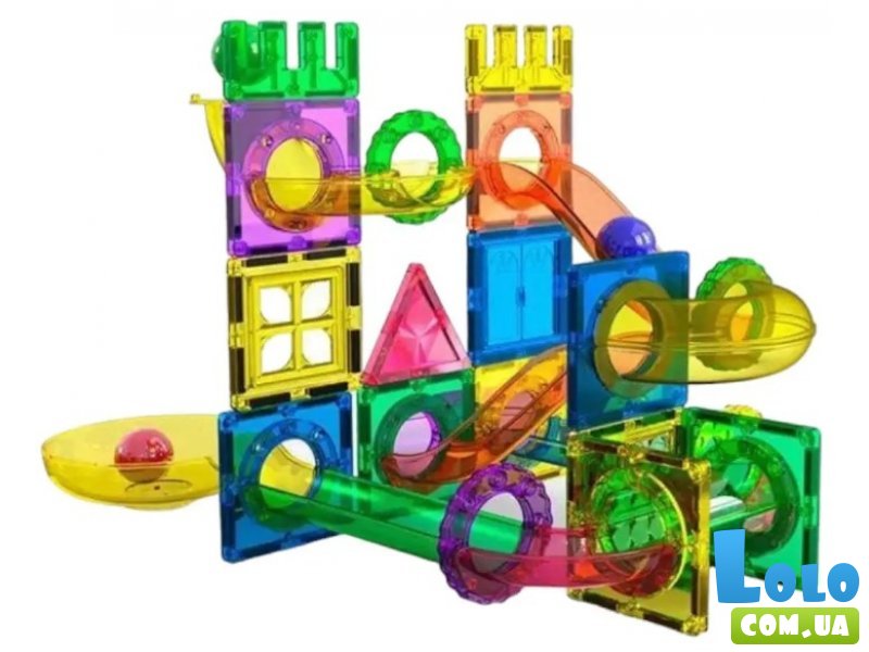 Конструктор магнитный с шариками (GW916), 42 дет.