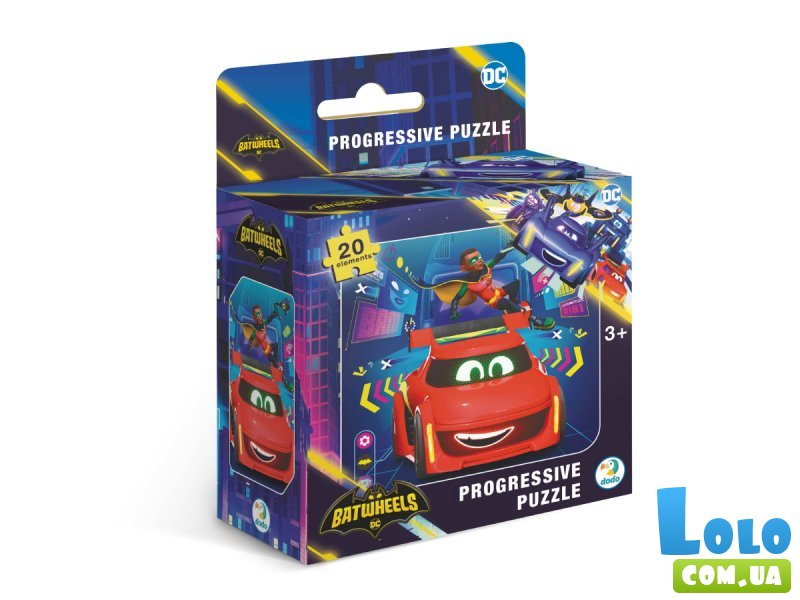 Пазлы Batwheels Красная птица Ред, DoDo, 20 эл.