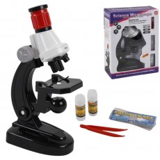 Микроскоп детский (увеличение до 1200 раз), (в ассортименте)