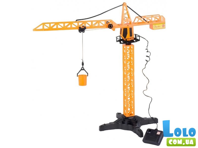 Строительный кран на дистанционном управлении
