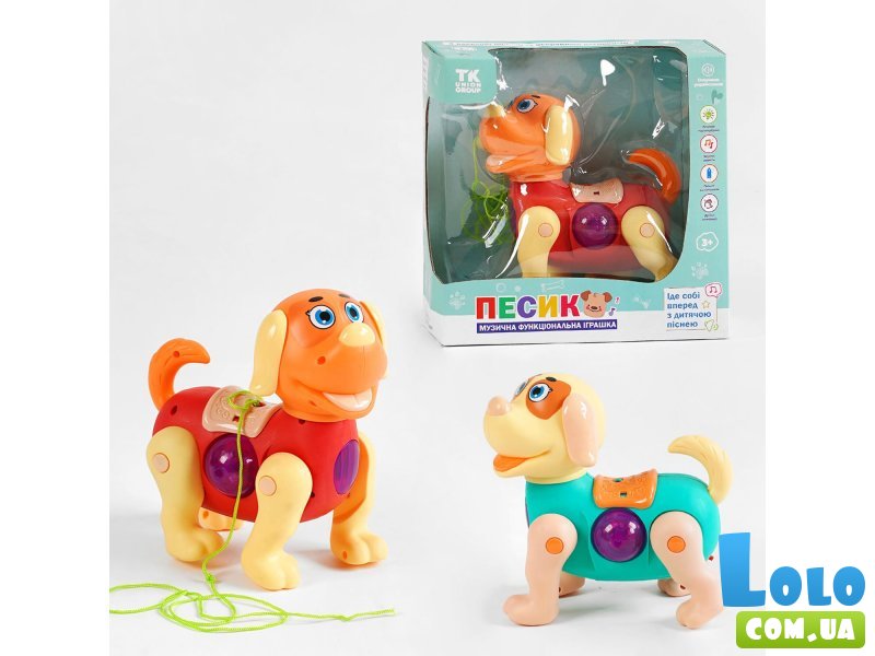 Музыкальная игрушка Песик, TK Group (в ассортименте)
