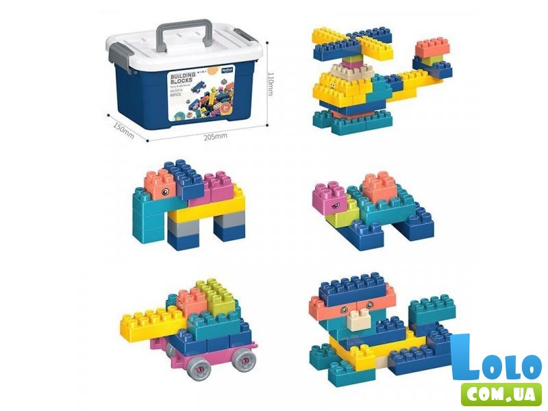 Конструктор в боксе (C2714), 88 дет.