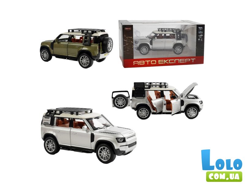 Джип металлический, АвтоЕксперт (в ассортименте)