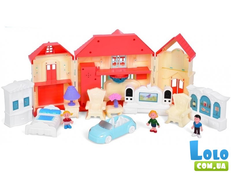 Домик для кукол с аксессуарами