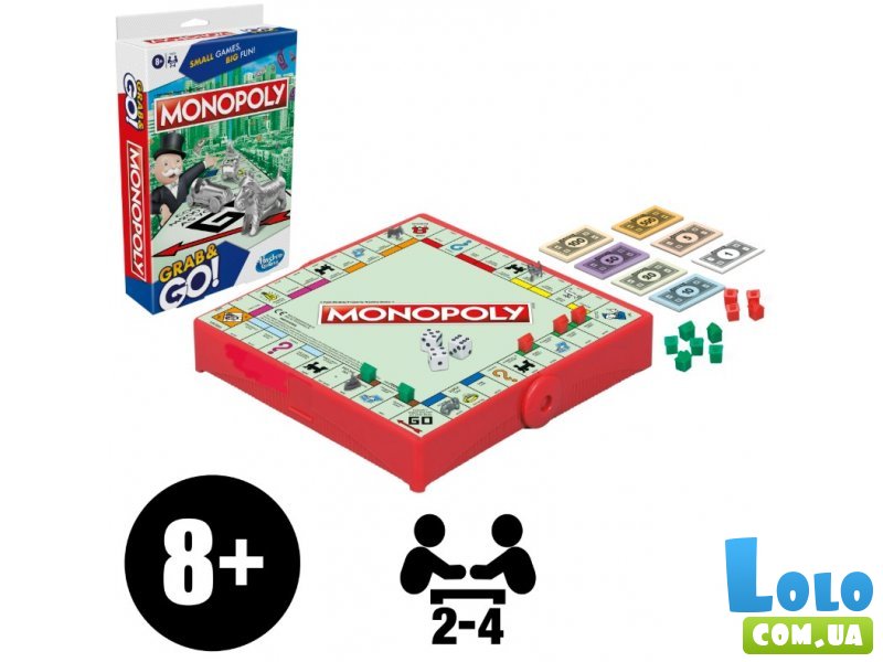 Настольная дорожная игра Монополия, Hasbro