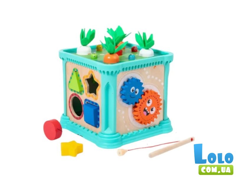 Деревянная игрушка Куб сортер