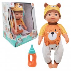 Пупс интерактивный с бутылочкой