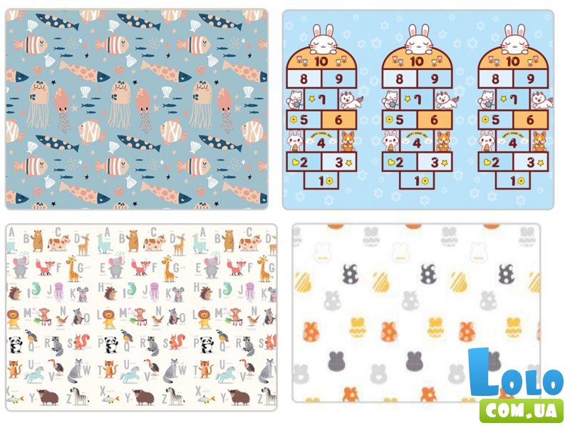 Коврик игровой двухсторонний термо