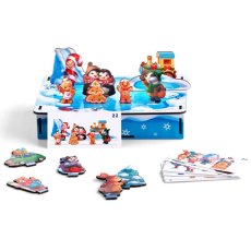 Развивающая игра с карточками Новогодняя панорама, UBEE