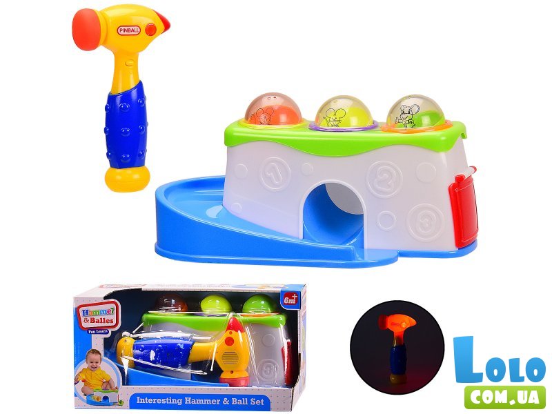 Развивающая игрушка Логика-стукалка