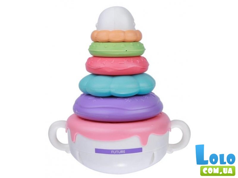 Музыкальная пирамидка-неваляшка Чашка