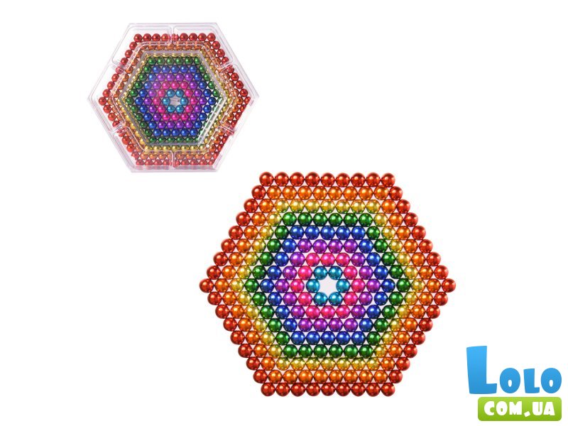 Конструктор магнитный Неокуб (NC2257), 216 шариков