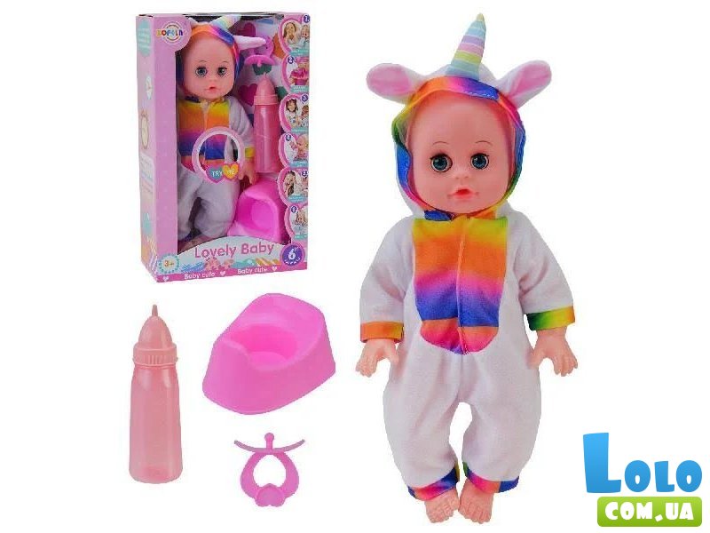 Пупс функциональный с аксессуарами (в ассортименте)