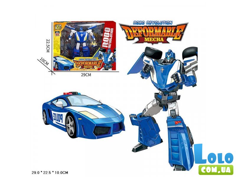 Трансформер Робот-полицейская машина