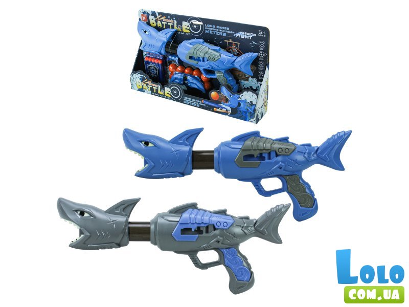 Пистолет помповый Акула (в ассортименте)