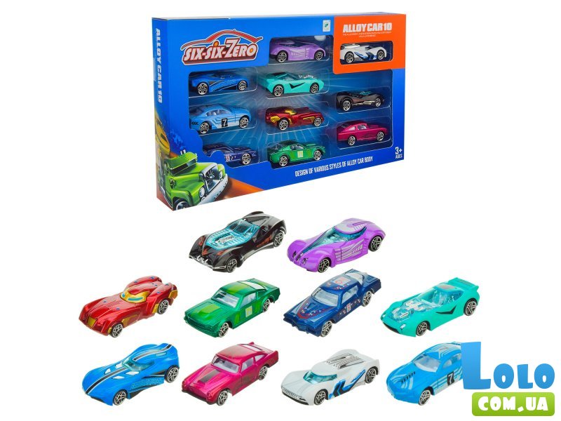 Набор металлических машин (в ассортименте)