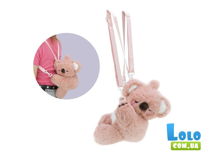 Мягкая игрушка-рюкзак Коала, 32 см