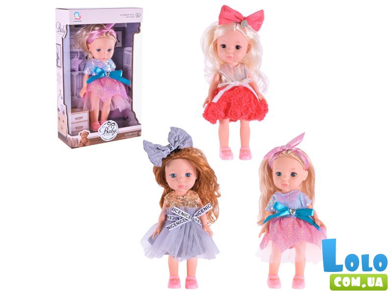 Кукла со стеклянными глазами (в ассортименте)