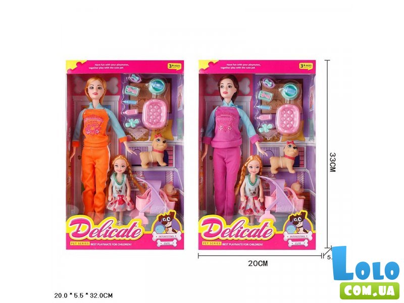 Кукла с ребенком и аксессуарами (в ассортименте)