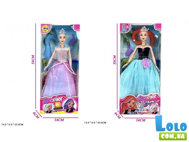 Кукла с изменяемым цветом волос (в ассортименте)