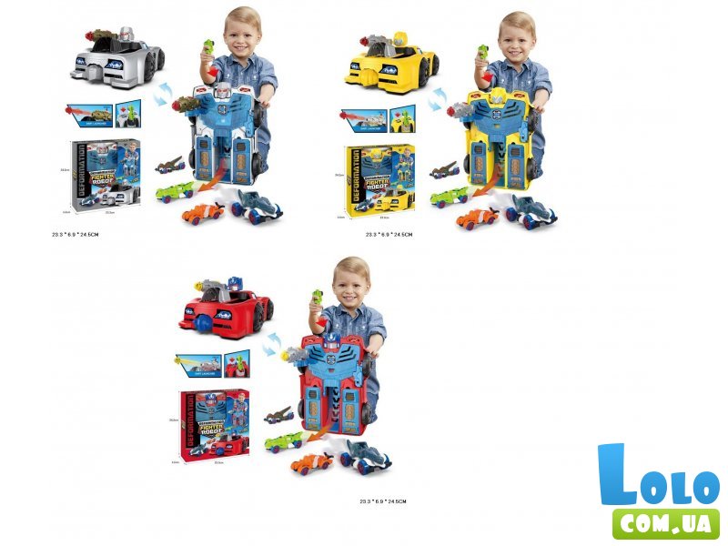 Паркинг Трансформер с машинами (в ассортименте)