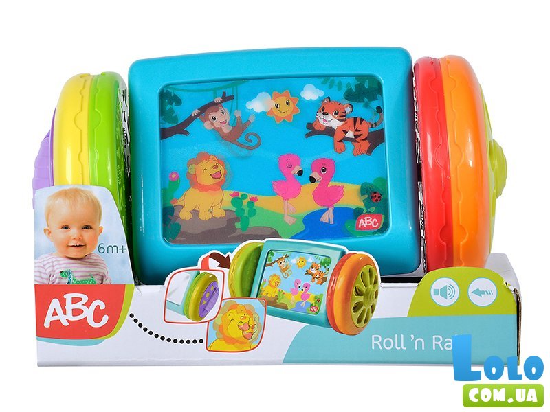 Развивающая игрушка Подвижные животные, ABC