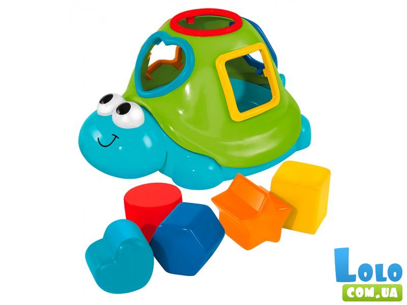 Игрушка для купания Черепаха-сортер, ABC