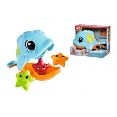 Игрушка для купания Голодная рыбка с морскими звездами, ABC