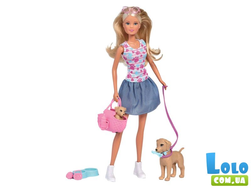 Кукла Штеффи с любимцами, Steffi & Evi Love