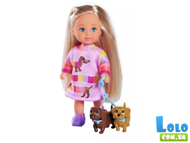 Кукла Эви с таксами, Steffi & Evi Love