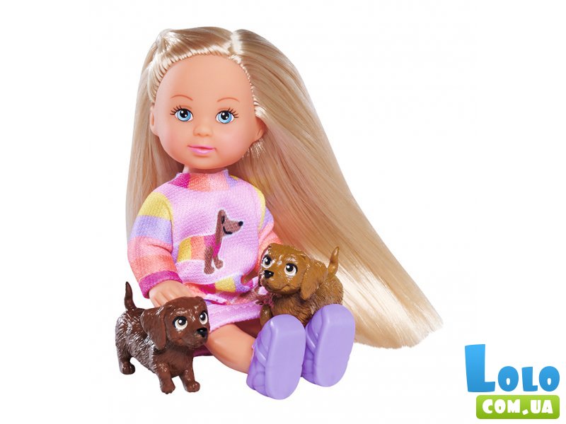 Кукла Эви с таксами, Steffi & Evi Love