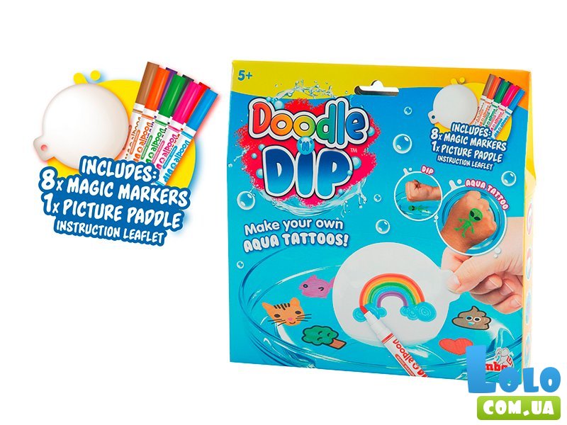 Набор для творчества с фломастерами Аква тату, Simba