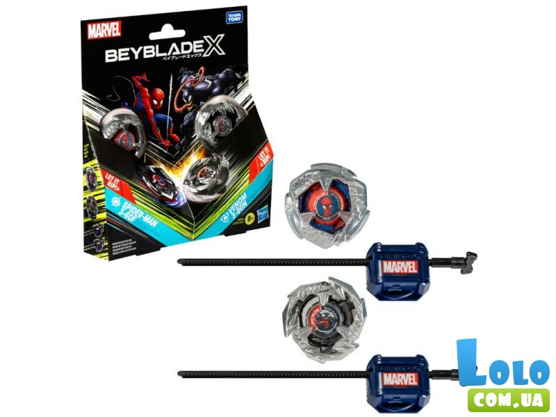 Набор Beyblade X Spider Man Venom, Hasro