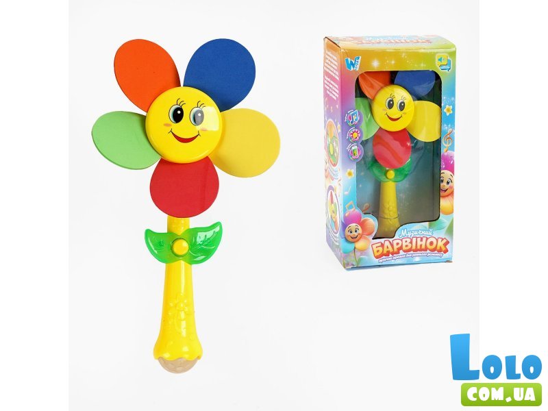 Развивающая игрушка Музыкальный цветок, WToys