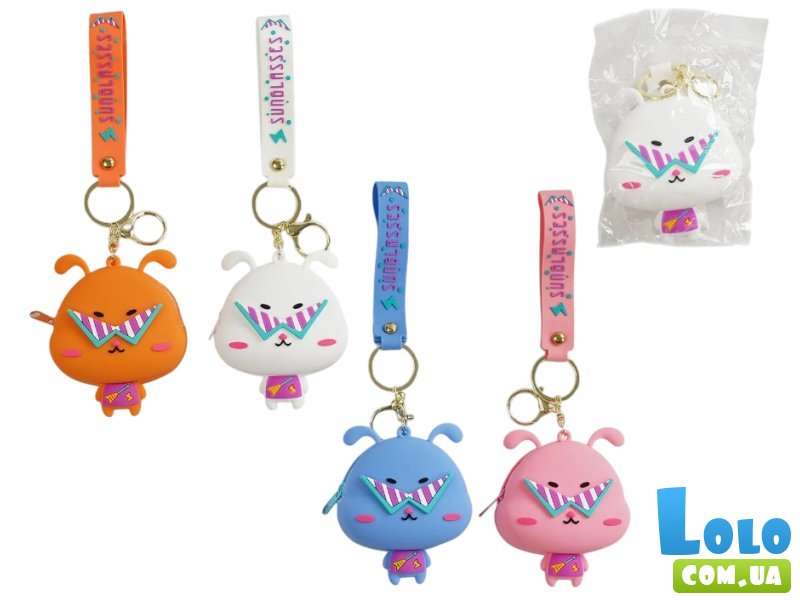 Кошелек-брелок Зайчик (в ассортименте)