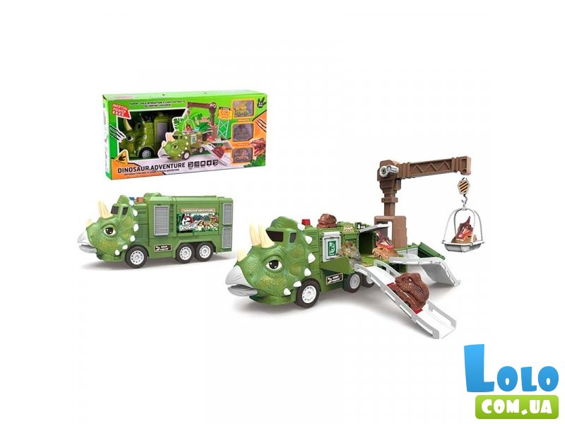 Автовоз с паркингом Dino