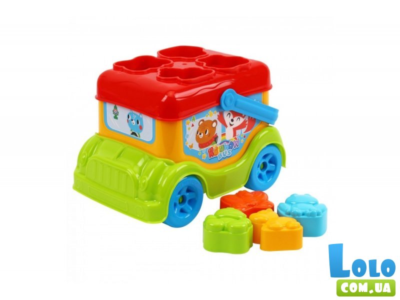 Развивающая игрушка-сортер Автобус, ТехноК