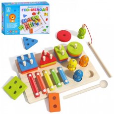 Деревянная доска Гео-мелодии