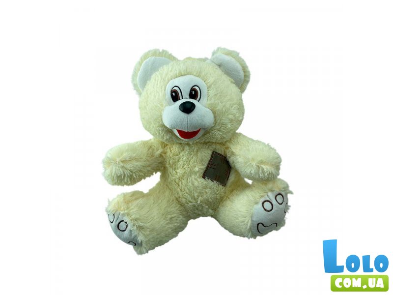 Мягкая игрушка Медведь Ласкуток, 40 см (кремовый)