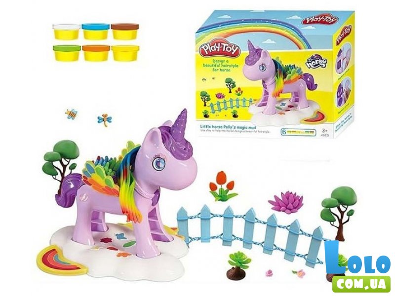 Набор теста для лепки Единорог