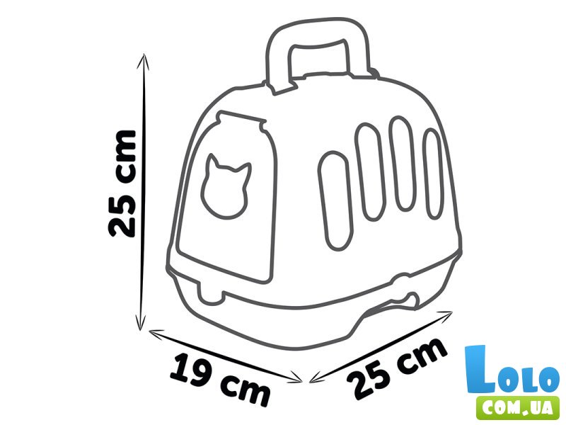 Мягкая игрушка Панда с переноской и аксессуарами, Smoby