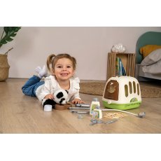 Мягкая игрушка Панда с переноской и аксессуарами, Smoby