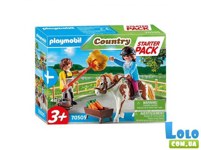 Конструктор Верховая езда Playmobil (70505), 19 дет.